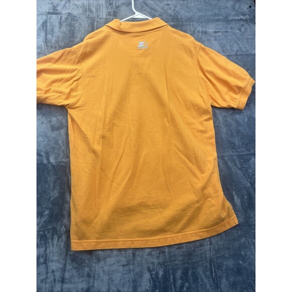 Starter Tennessee Volunteers Orange Polo Shirt Mens M Vintage UT Vols NCAA - Picture 2 of 13